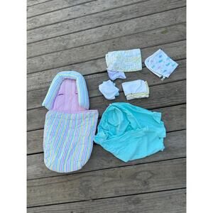 Vintage handmade baby items